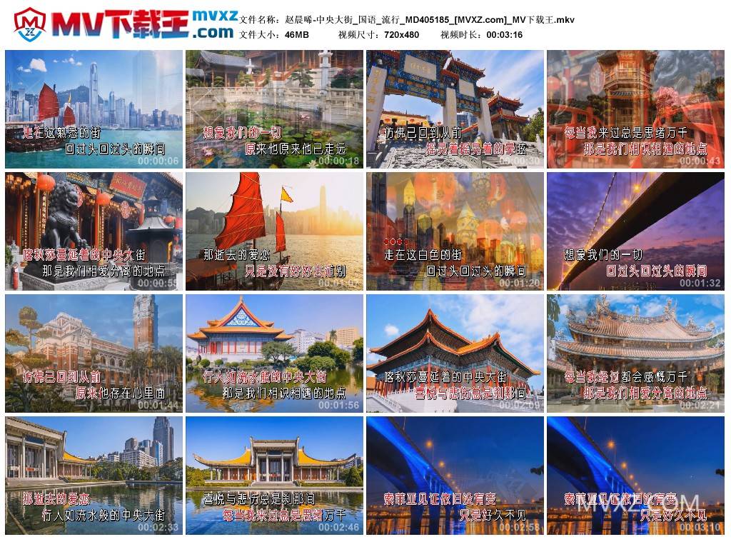 赵晨唏-中央大街_国语_流行_MD405185
